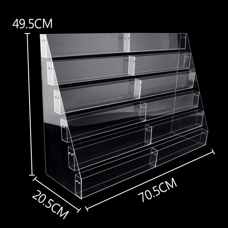 Acrylic Multi-Layer Book Organizer for Kids' Books