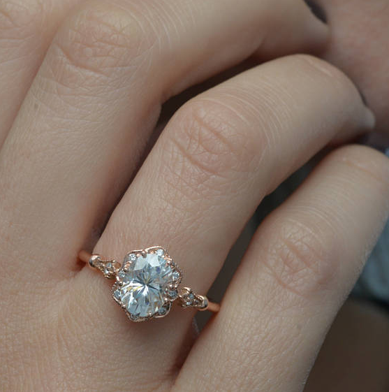 Diamond Engagement Ring and Jewelry Accessories