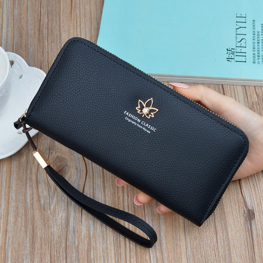 Large Capacity Zipper Wallet for Women - Fashion Clutch
