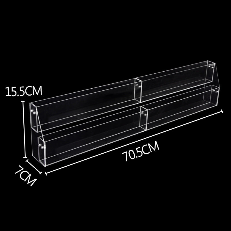 Acrylic Multi-Layer Book Organizer for Kids' Books