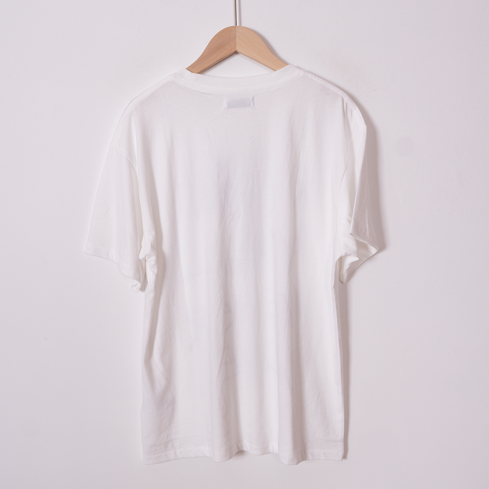 Vintage O-neck Graphic Print T-Shirt for Women