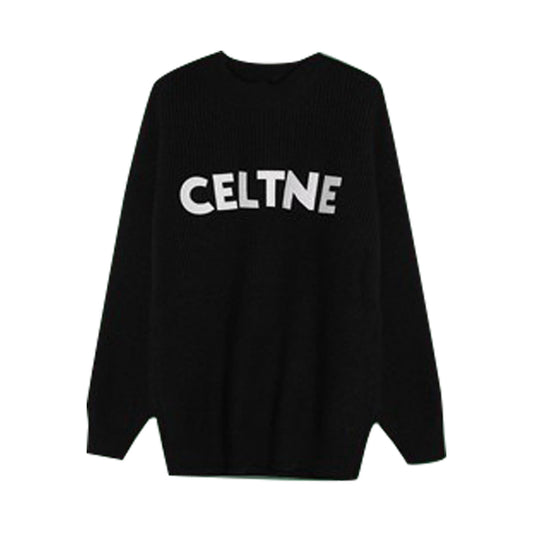 Jielur Vintage O-neck Letter Printed Hoodies for Women