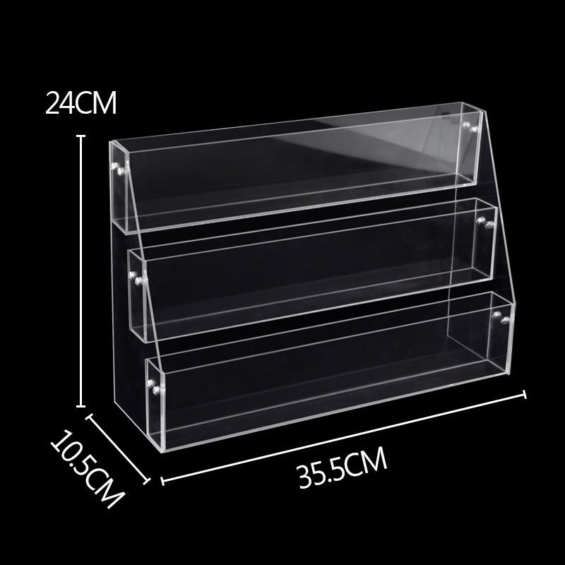 Acrylic Multi-Layer Book Organizer for Kids' Books