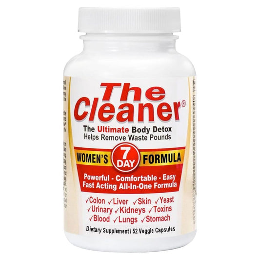 CenturySystemsBrand The Cleaner Detox 52 Capsules Powerful 7-Day Women Formula Complete Internal Cleansing Formula for Women Support Digestive Health