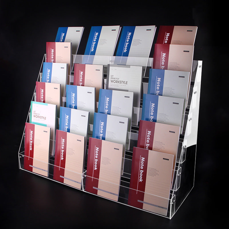 Acrylic Multi-Layer Book Organizer for Kids' Books