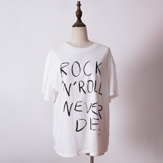 Vintage O-neck Graphic Print T-Shirt for Women