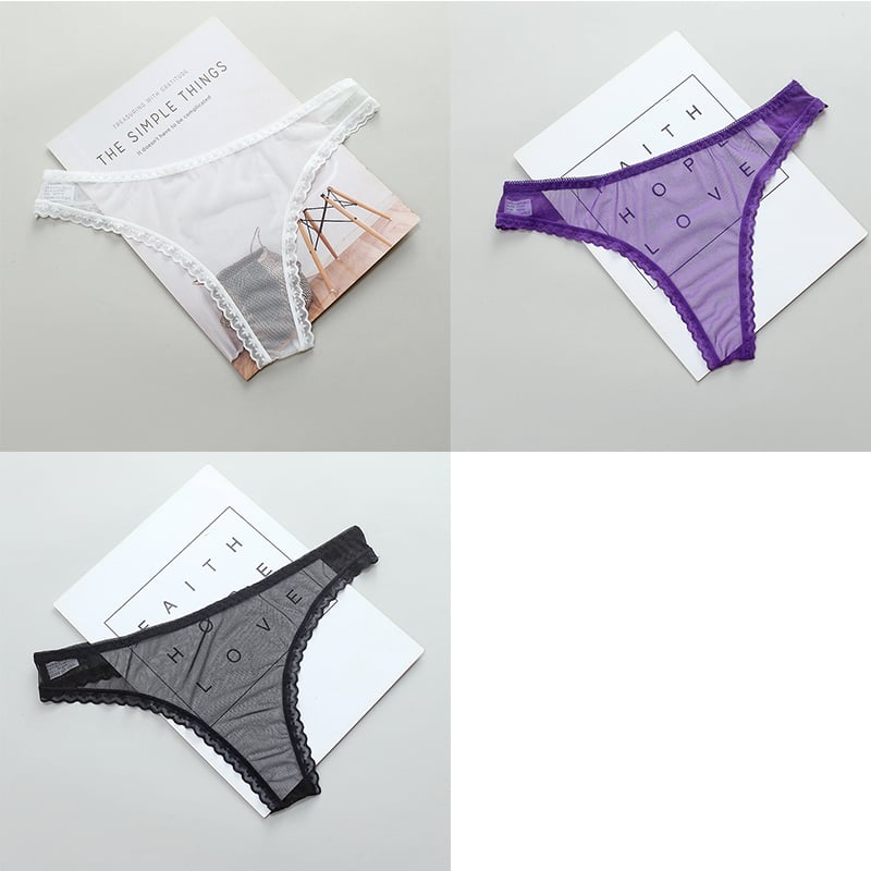 Transparent T-Line Panties for Women Fashion