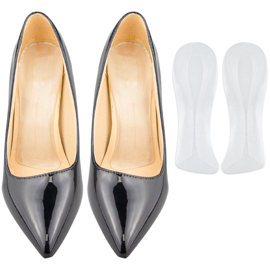 SOPROM Gel Weight Shifting Insoles for High Heels Invisible Inserts Pads for Women Comfort Foot Pain Relief Extend Wear Time(Size: Small for US 6-7.5 Women Shoes)