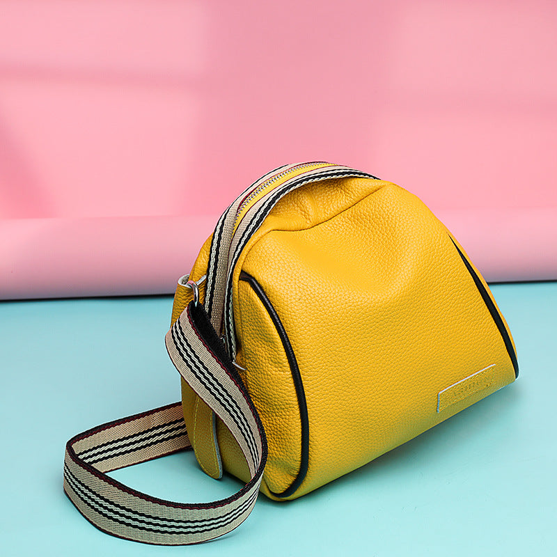 Genuine Cowhide Saddle Bags for Women Handbags