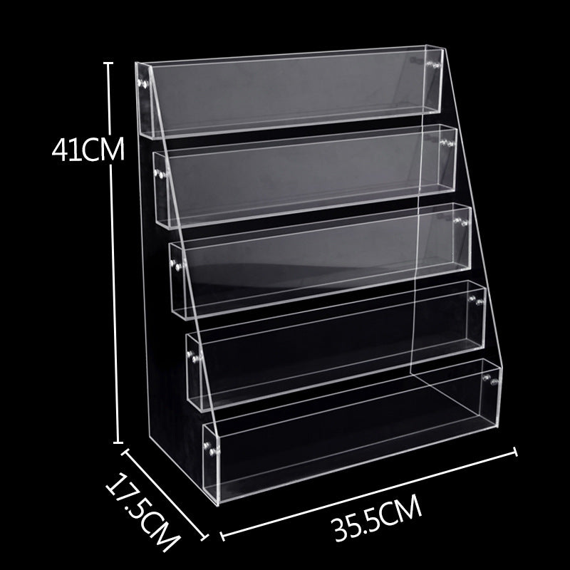 Acrylic Multi-Layer Book Organizer for Kids' Books