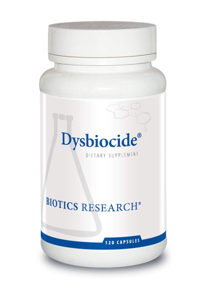 Biotics Research Dysbiocide Synergistic Botanical Blend Supports Normal Gut Health for Women & Men - Digestive Health Supplement - Supports Balanced Gut microbiome - 120 Capsules