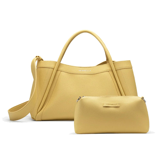 NEWBELLA Kelly Tote Bag for Women Vegan Leather Hobo Bag with Shoulder Strap and Buckle Closure Handbags & Crossbody bags Matching Purse