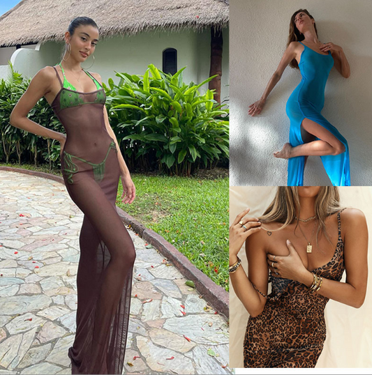 Hydra Dress / Sexy V-Neck Strap Dress (One Piece)